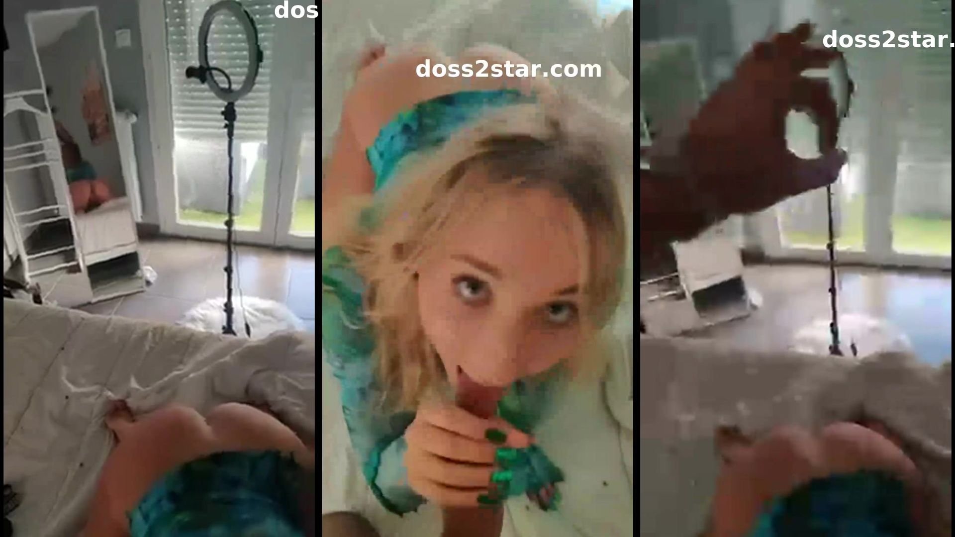 sextape Khloxxx donne un blowjob a un BBC
