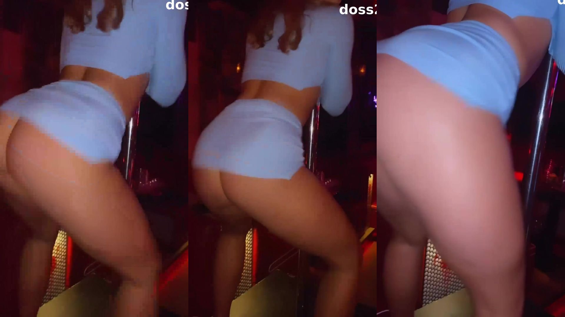 Khloxxx twerk dans un strip culb