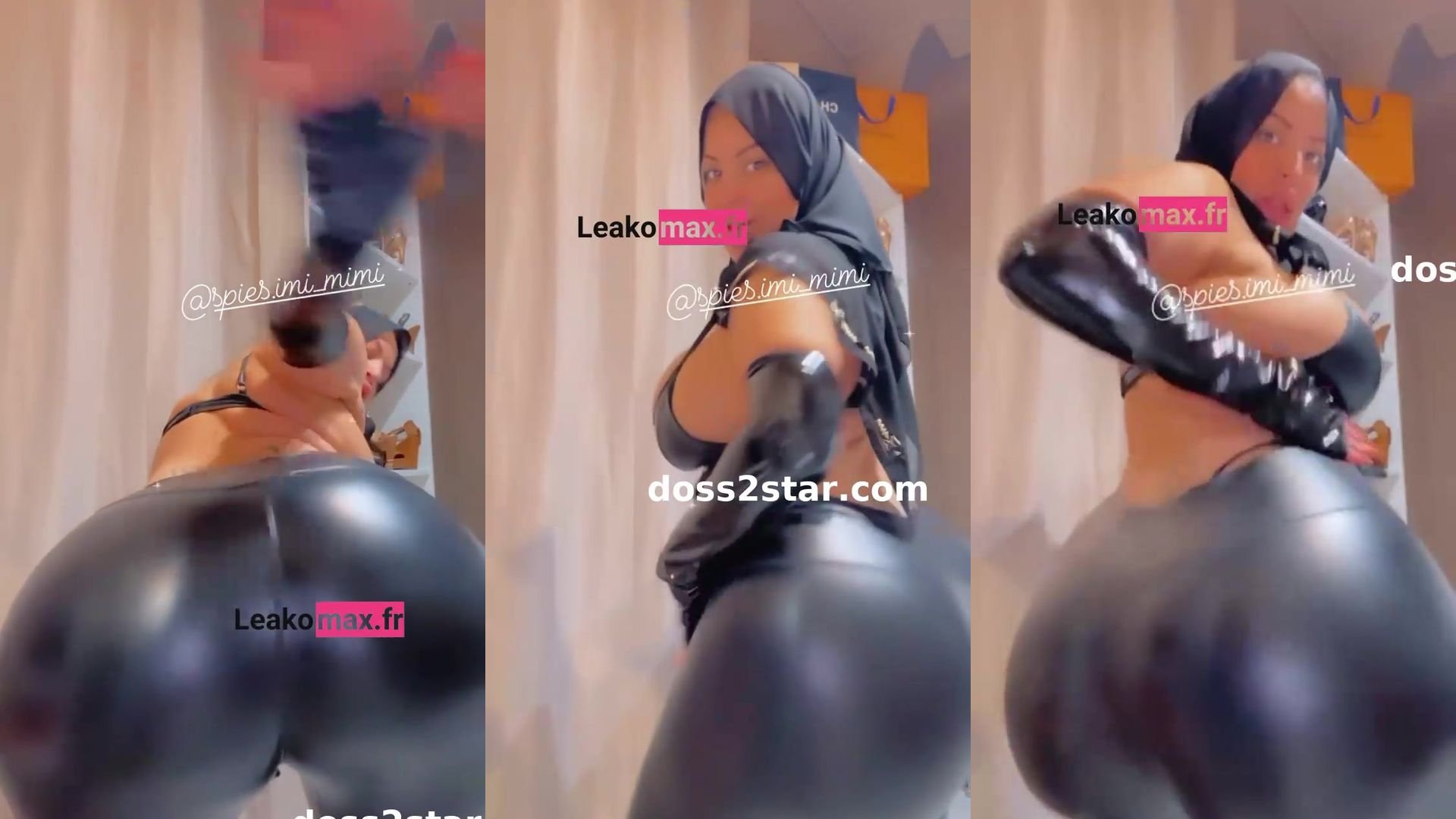 une salope voiler bouge son gros cul et fais du striping Pawg